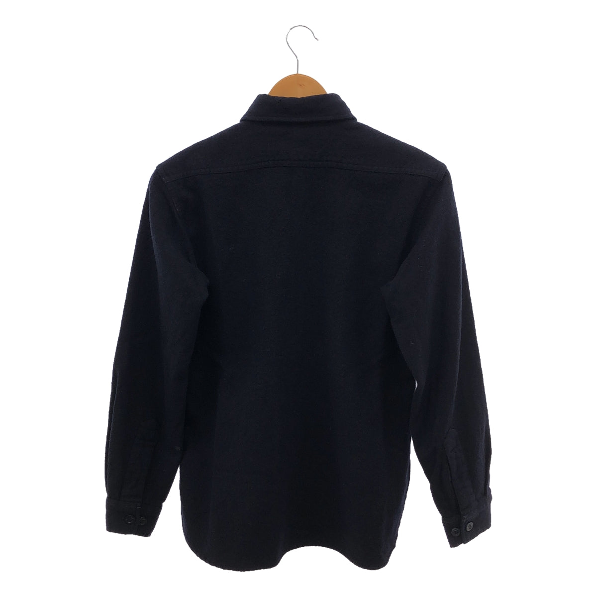 復古 / 復古服裝 |估計 60 年代 USNAVY 美國軍用羊毛法蘭絨 CPO 襯衫 |海軍 |男士