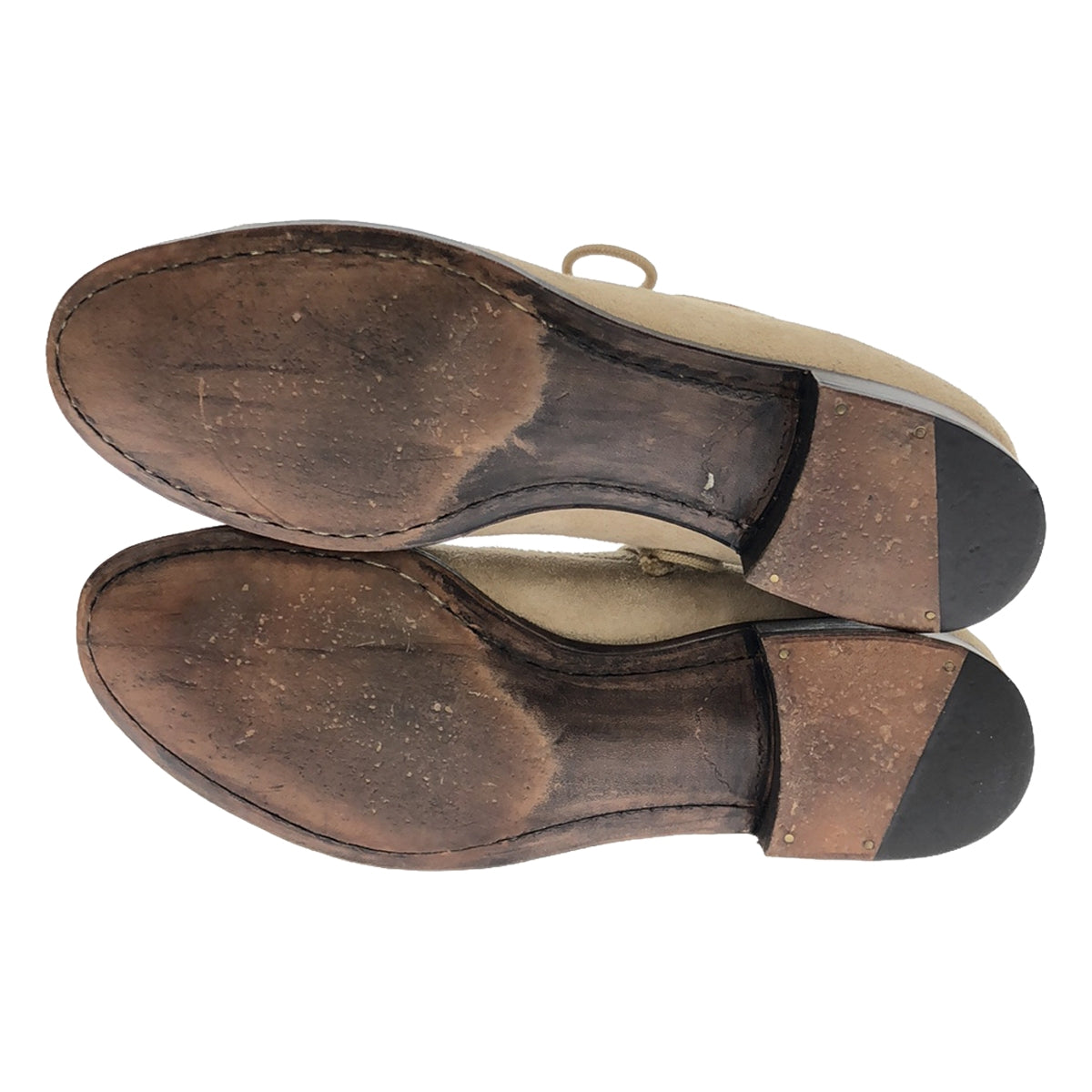 園光 |翼尖鞋 | 24 1/2 |米色 |女性的