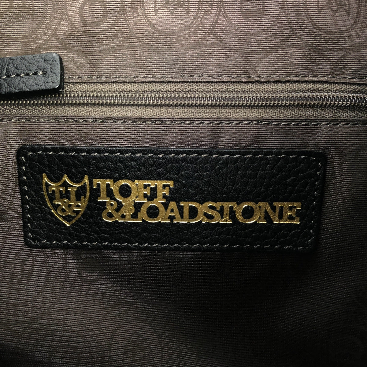 TOFF&LOADSTONE / トフ&ロードストーン | レザー フラップ バックパック リュック | ブラック | レディース