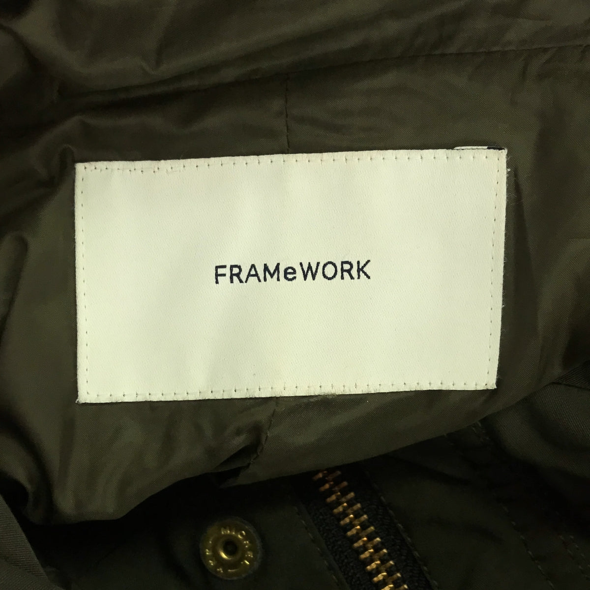 Framework / フレームワーク | C/PEフードミドルブルゾン ジャケット | 38 | レディース