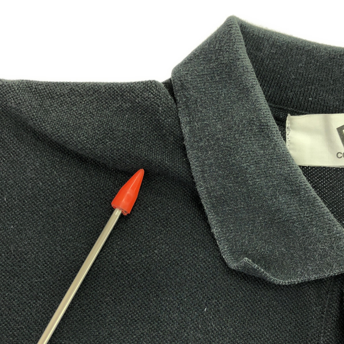 PLAY COMME des GARCONS | Heart patch pique polo shirt | L | Men's