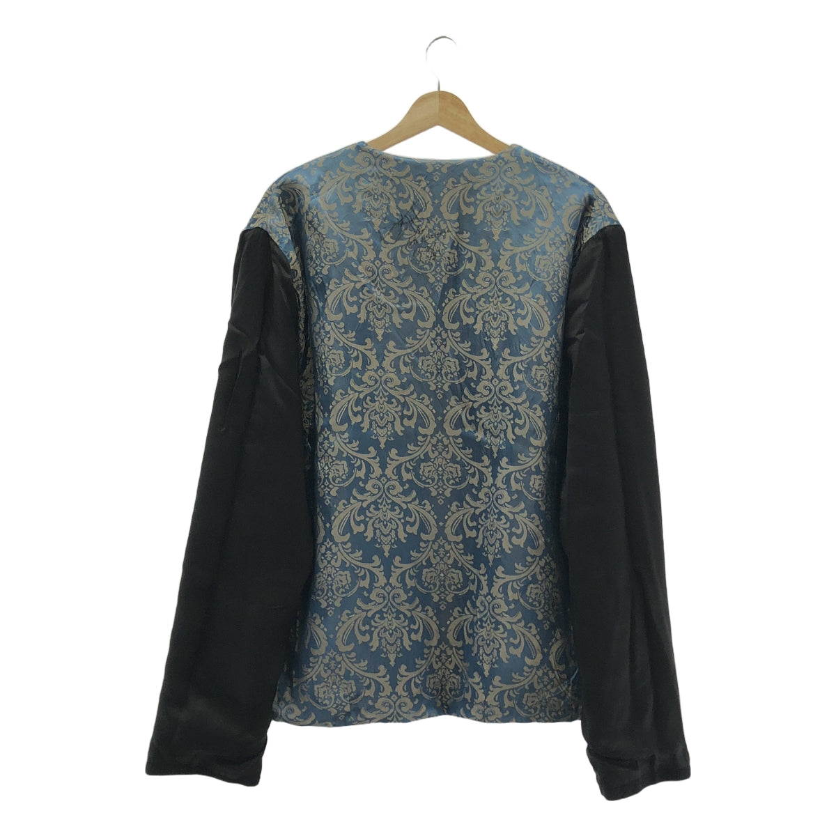 GEOFFREY B.SMALL / 제프리 B스몰 | wool blouson / 울 노 컬러 블루존 재킷 / 총 무늬 안감 |
