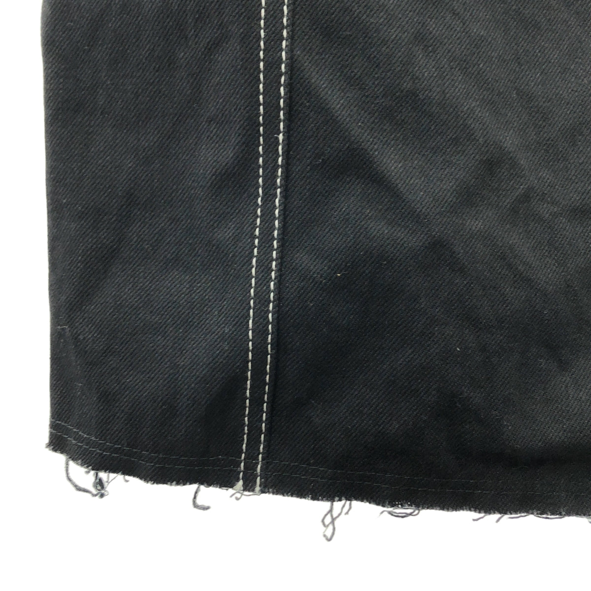 【미품】 JUNYA WATANABE MAN / 준야와타나베만 | 2023AW | × Levi's 리바이스 / 코튼 블랙 데님 코트 | L | 블랙 | 남성