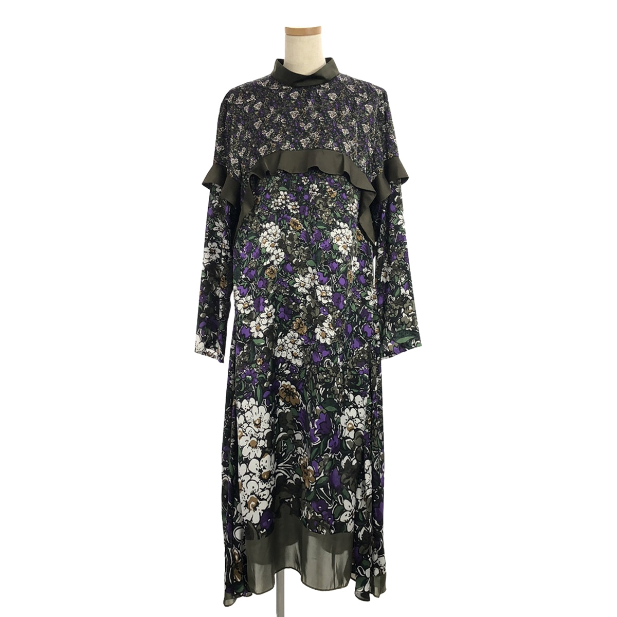 sacai / サカイ | 2023 | Floral Print Dress フローラル プリント ワンピース | 2 | レディース – KLD