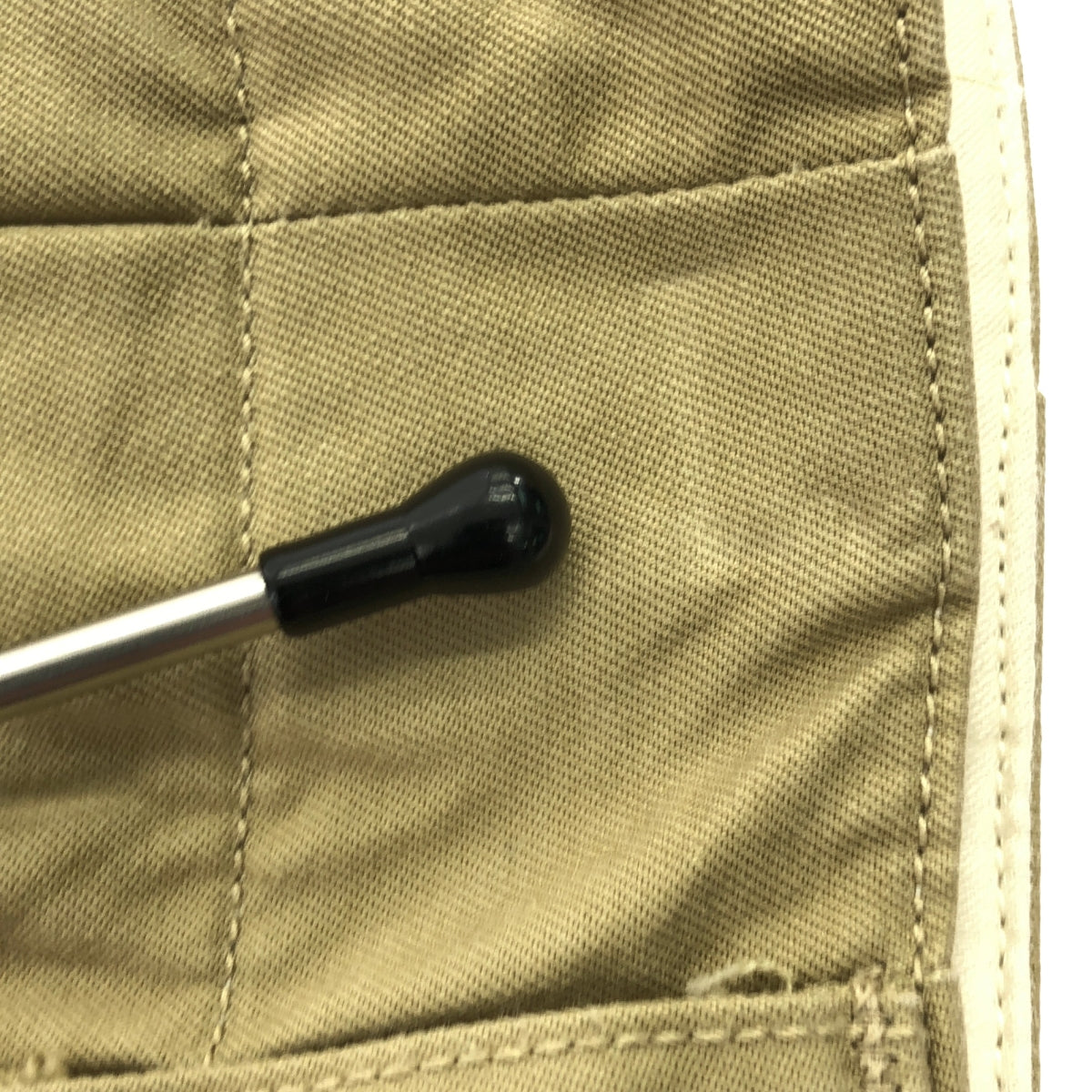 AURALEE | WASHED FINX LIGHT CHINO TUCK WIDE PANTS | 1 | Women's