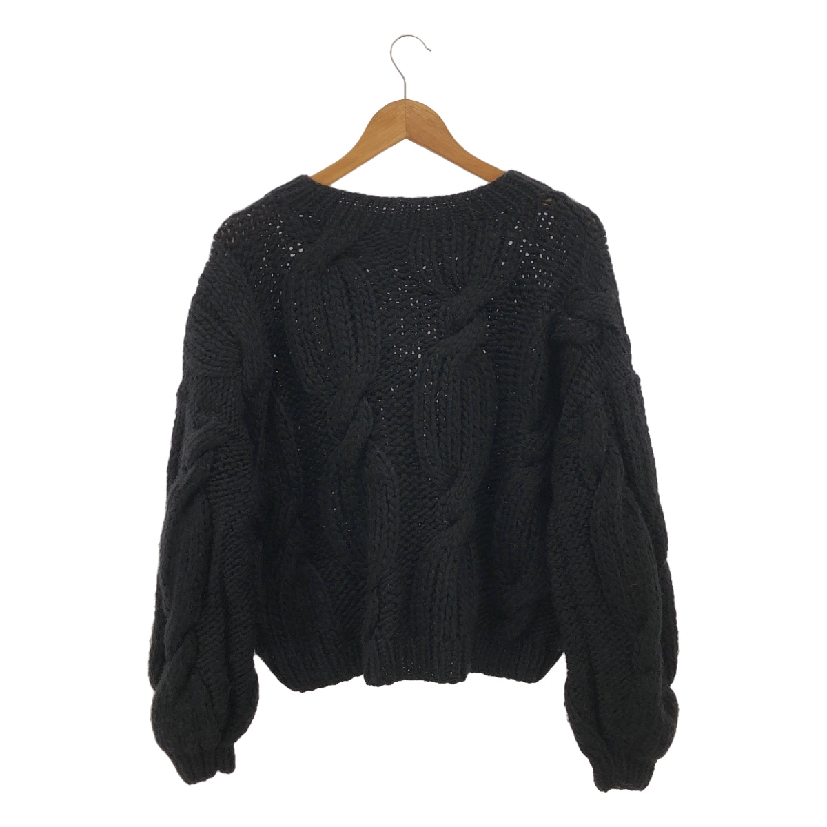 MIRSTORES / 미어 스토어 | ONION SWEATER / 양파 케이블 니트 풀오버 | XS | 여성