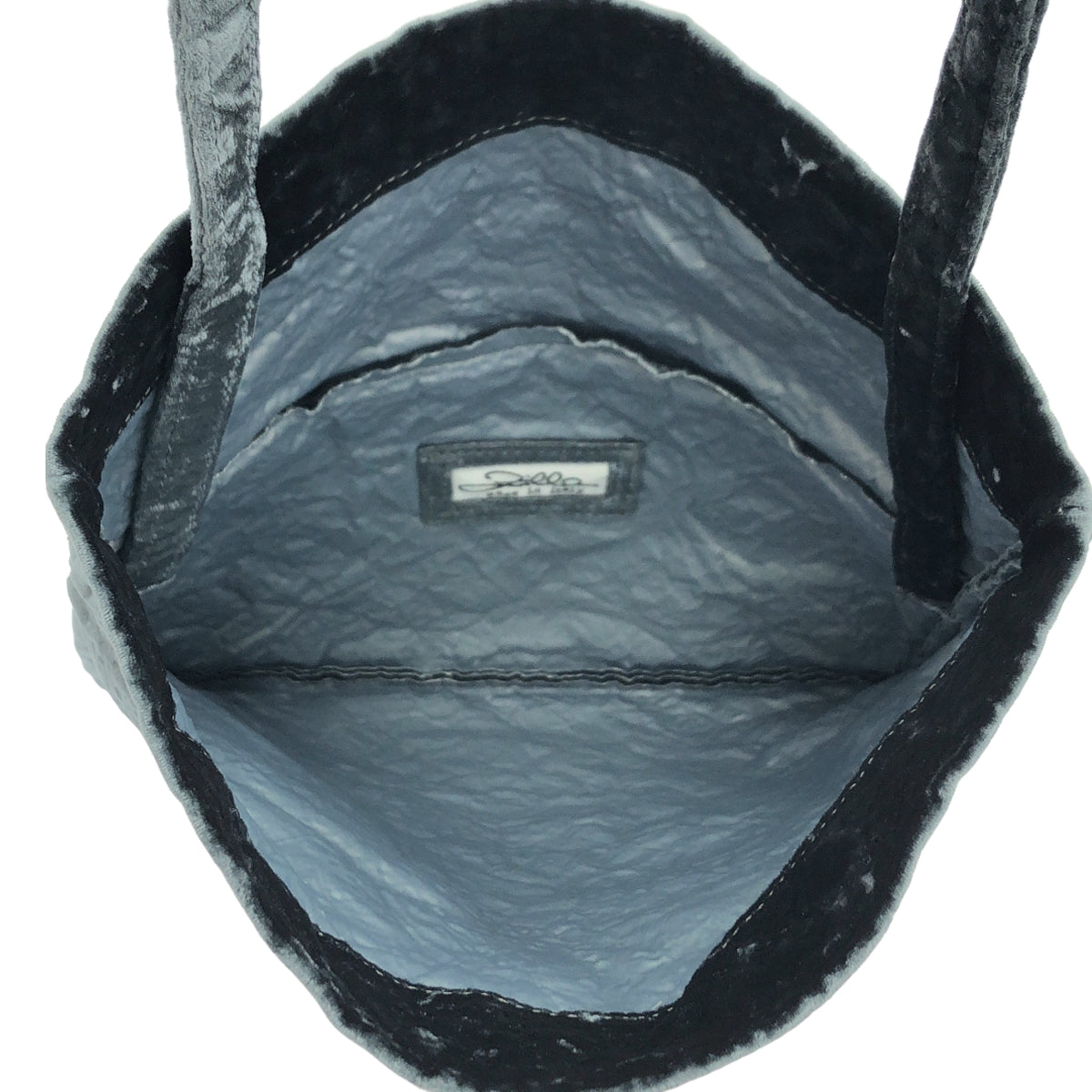 zilla / Zilla | Velour hand tote bag |