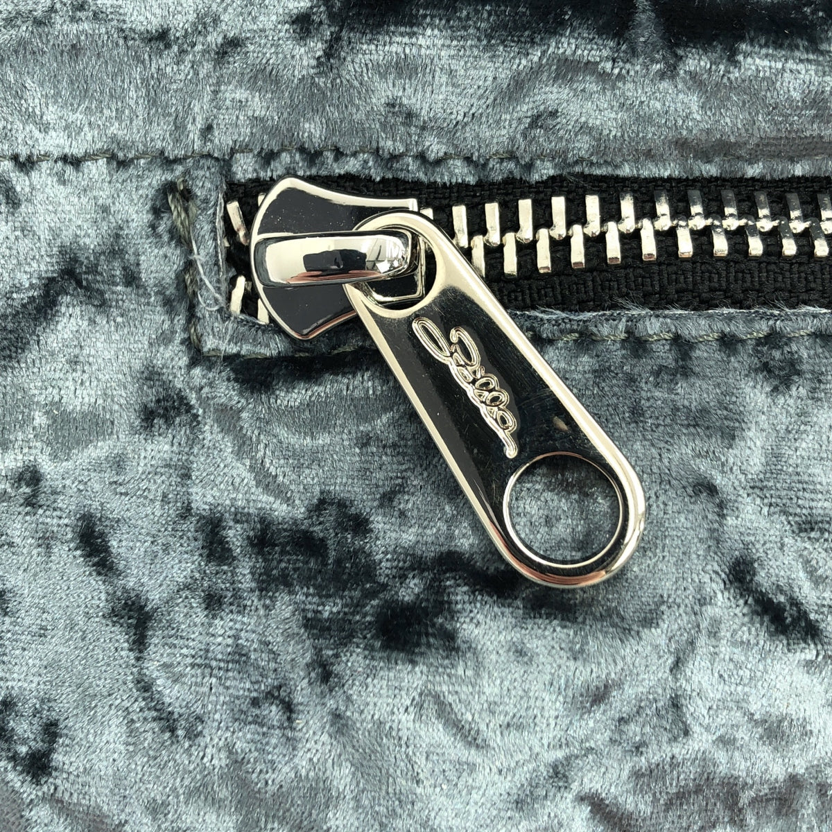 zilla / Zilla | Velour hand tote bag |