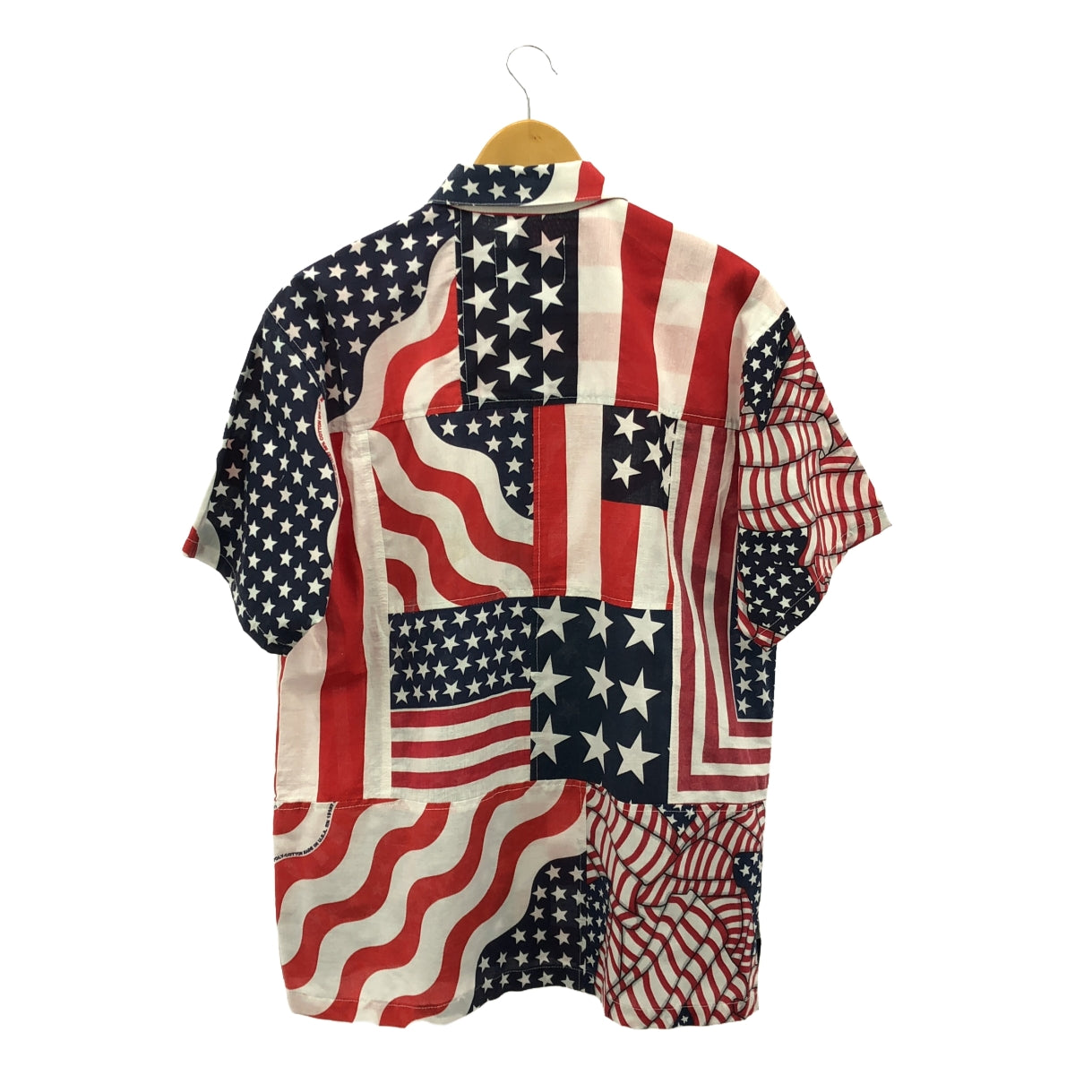 MIYAGIHIDETAKA / 미야기히데타카 | 2022SS | NATIVE SHORT SLEEVE SHIRT 네이티브 셔츠 성조기 | 1 | 멀티 컬러 | 남성