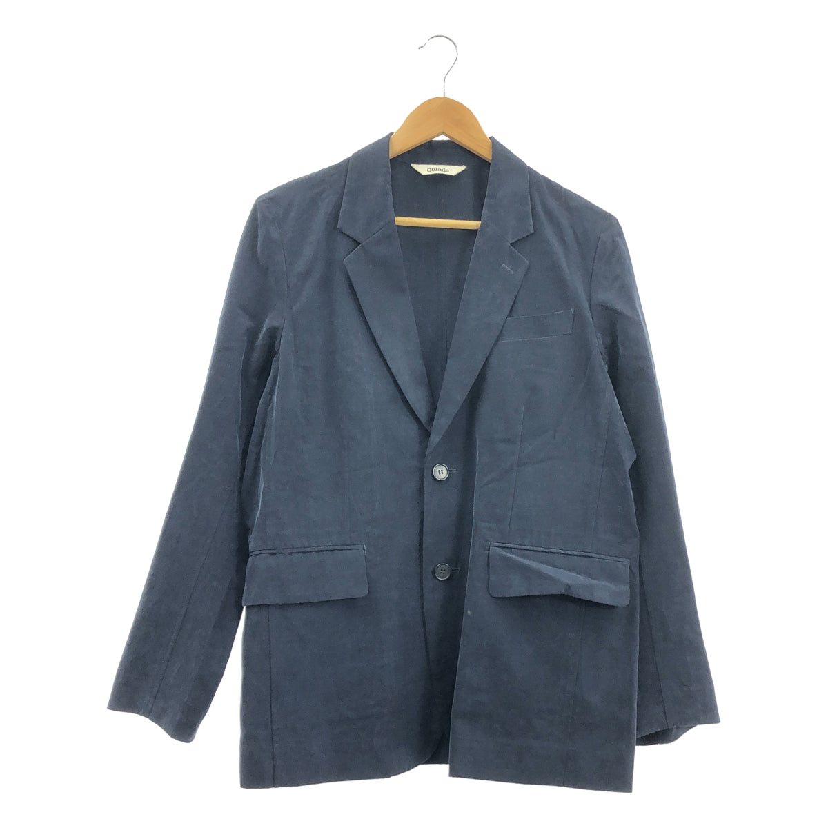 oblada / オブラダ | キュプラ コットン 2B テーラードジャケット | S  