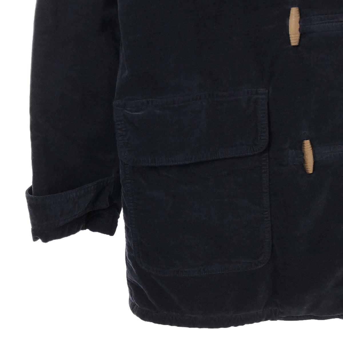 托馬斯·邁爾 / 托馬斯·邁爾 |棉質天鵝絨羊毛粗呢大衣 | 2 |海軍 |女性的