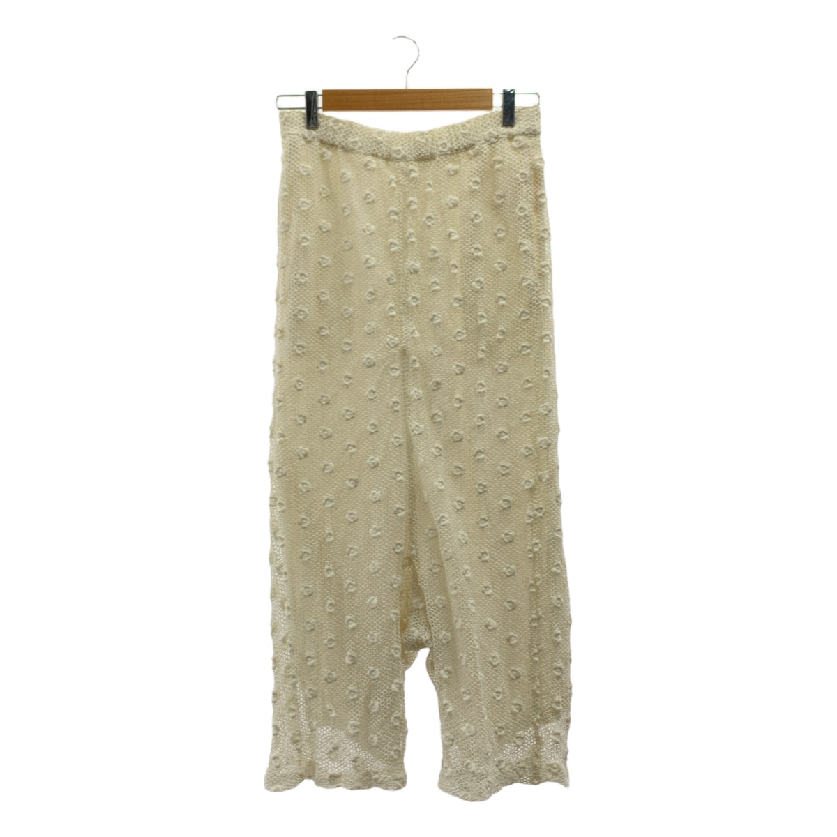 COMME des GARCONS COMME des GARCONS / Comme des | 2005SS / AD2004 | 2005SS / AD2004 |花朵刺繡鉤針沙魯爾長褲| SHOPBOP中號 |女性的