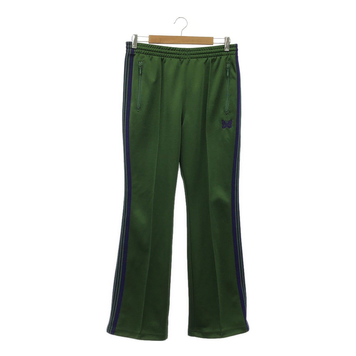 Needles / 니들스 | 2023AW | Boot-Cut Track Pant Poly Smooth 부츠 컷 트랙 팬츠 폴리스무스 | S | 남성