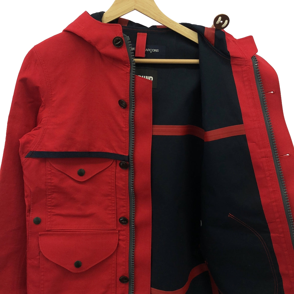 COMME des GARCONS HOMME / コムデギャルソンオム | 2013AW | ×GOLDWIN ゴールドウィン / ゴアウィンドストッパー マウンテンジャケット | XS | レッド | メンズ