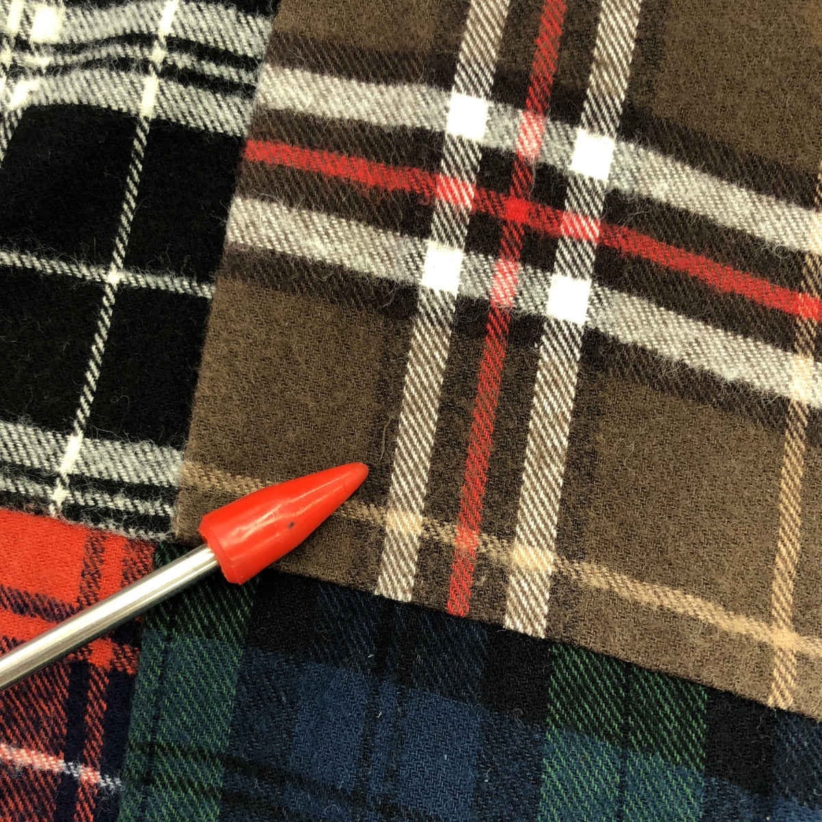 STUSSY / 스테이시 | 2018AW | PATCHWORK ZIP UP L / S SHIRT 패치 워크 플란넬 지퍼 셔츠 | L | 남성