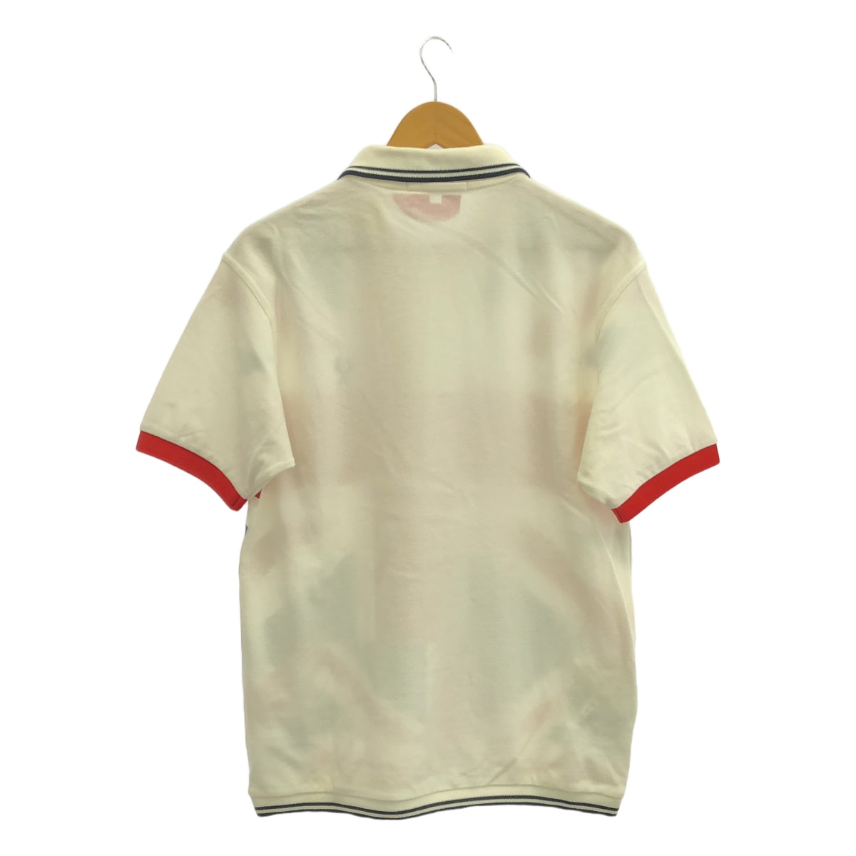 COMME des GARCONS SHIRT | ×FRED PERRY Isetan exclusive Union Jack painted pique polo shirt | M | Men's