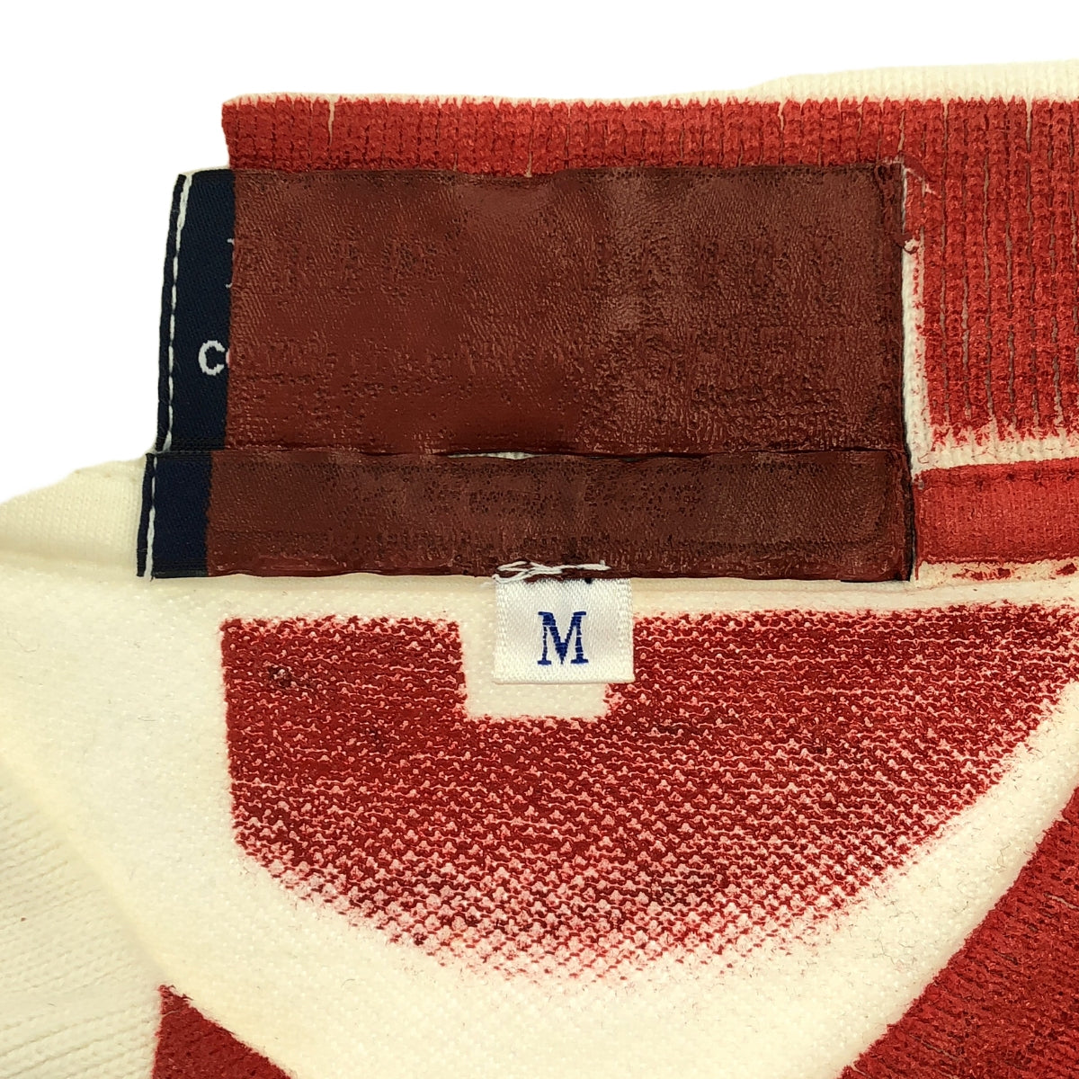 COMME des GARCONS SHIRT | ×FRED PERRY Isetan exclusive Union Jack painted pique polo shirt | M | Men's