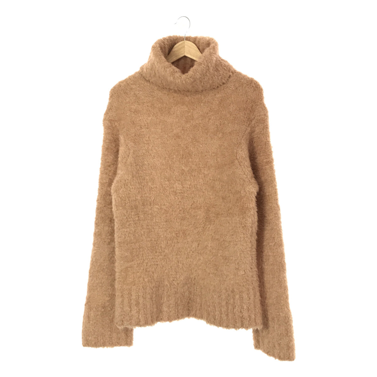 艾琳 / 艾琳 |泰迪高領羊毛混紡泰迪高領針織 | 0 |粉紅色 |女性的