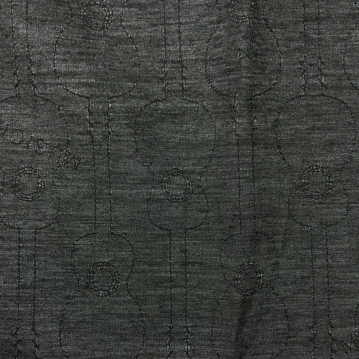 LAD MUSICIAN / 러드 뮤지션 | 총 로고 엠브로이드 셔츠 원피스 | 38 | 블랙 | 여성