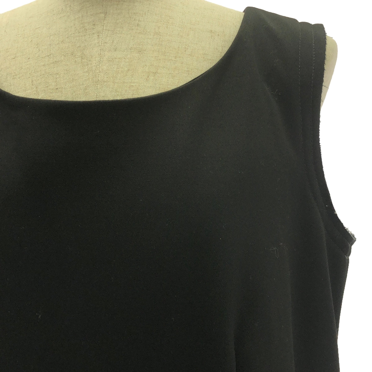 【美品】  COMME des GARCONS / コムデギャルソン | 2017AW | 変形 立体 断ち切り オーバー ドレス ワンピース | S | ブラック | レディース