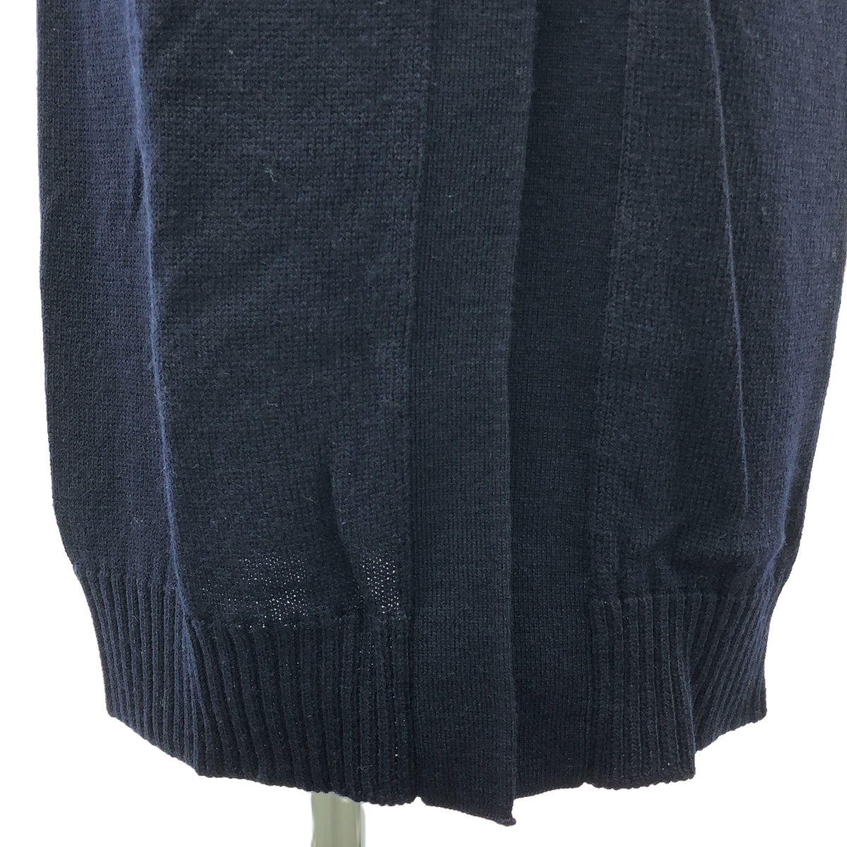 JIL SANDER+ / ジルサンダープラス | ウールニット ロング カーディガン | 34 | ネイビー | レディース