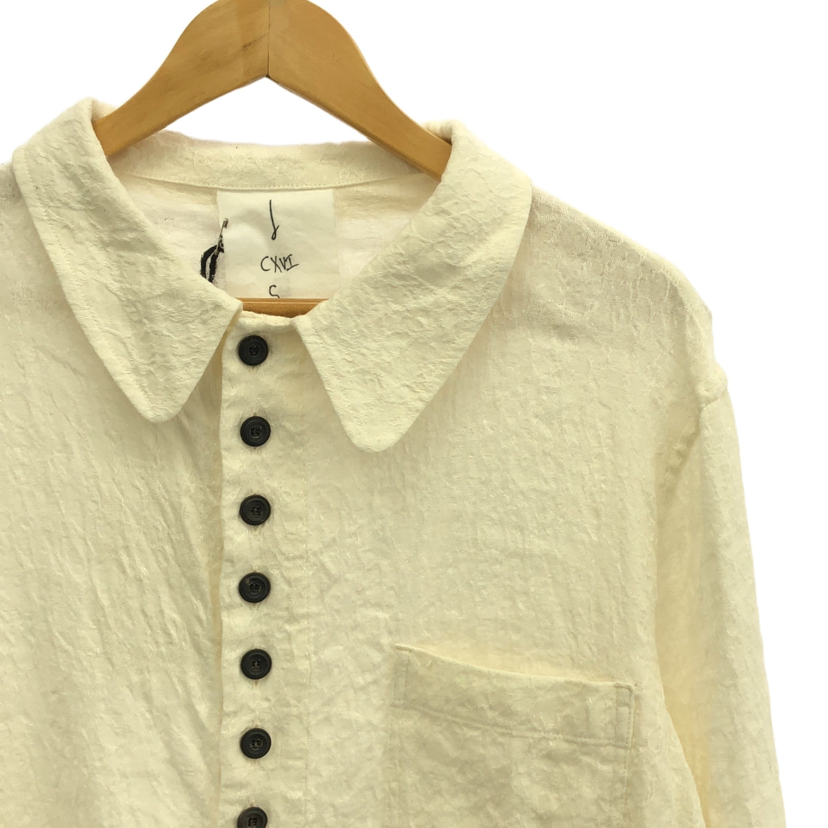 JOHN ALEXANDER SKELTON | 2024AW | equinox Jacquard shirt | S | Men's