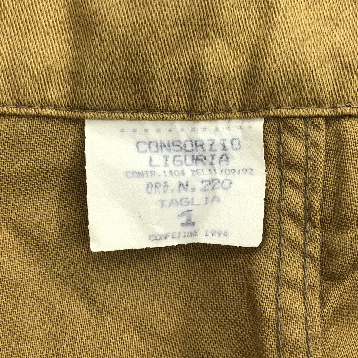 VINTAGE / ヴィンテージ古着 | dead stock / デッドストック Italian Army Chino Gurkha Shorts / イタリア軍 ミリタリー グルカ ショーツ パンツ | 1 | メンズ