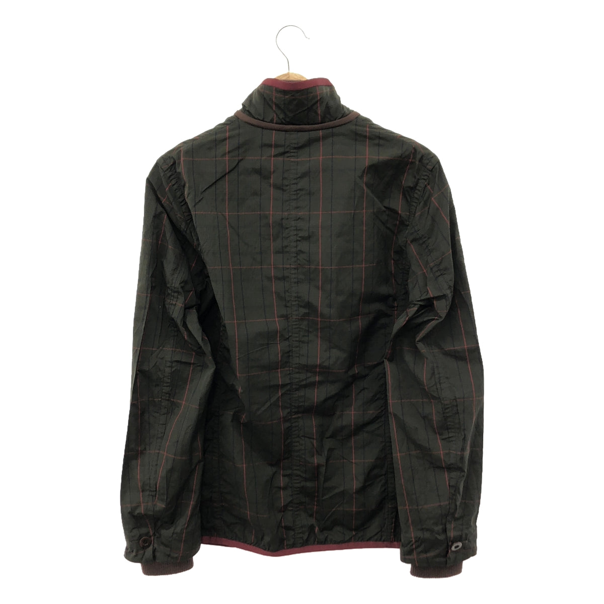 sacai / Sacai | Polyester silk piping design jacket / Re-layered single-breasted jacket with chin strap | 2 | Men's
