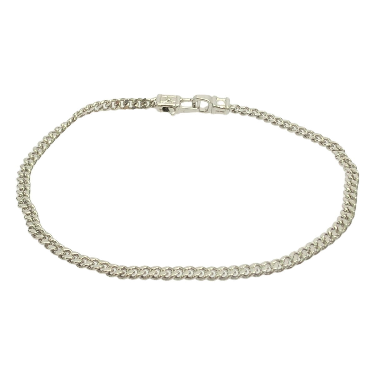 【美品】 TOM WOOD / トムウッド | Curb Bracelet M カーブブレスレット | 7.7inch | シルバー | レディース