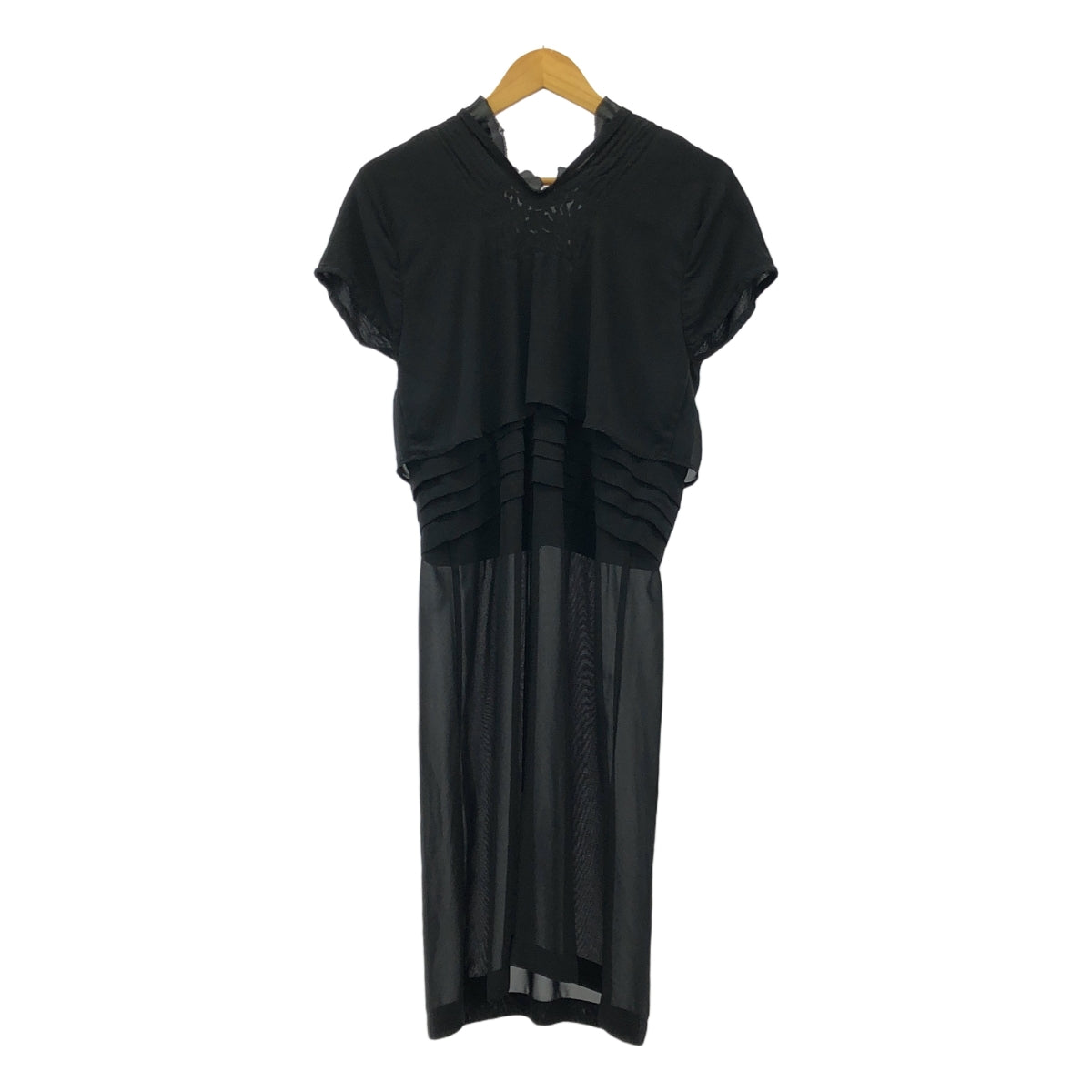 tricot COMME des GARCONS / トリココムデギャルソン | 2005SS | フリル ティアード ロングワンピース | S | レディース