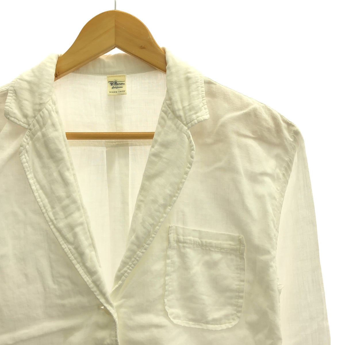 羅恩赫爾曼 |棉質訂製夾克 | XS |白色 |女性的