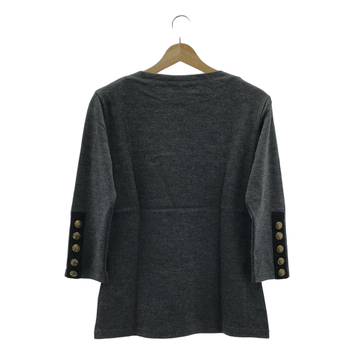 tricot COMME des GARCONS / トリココムデギャルソン | 2011AW | ウール 袖 ボタン デザイン カットソー | S | レディース