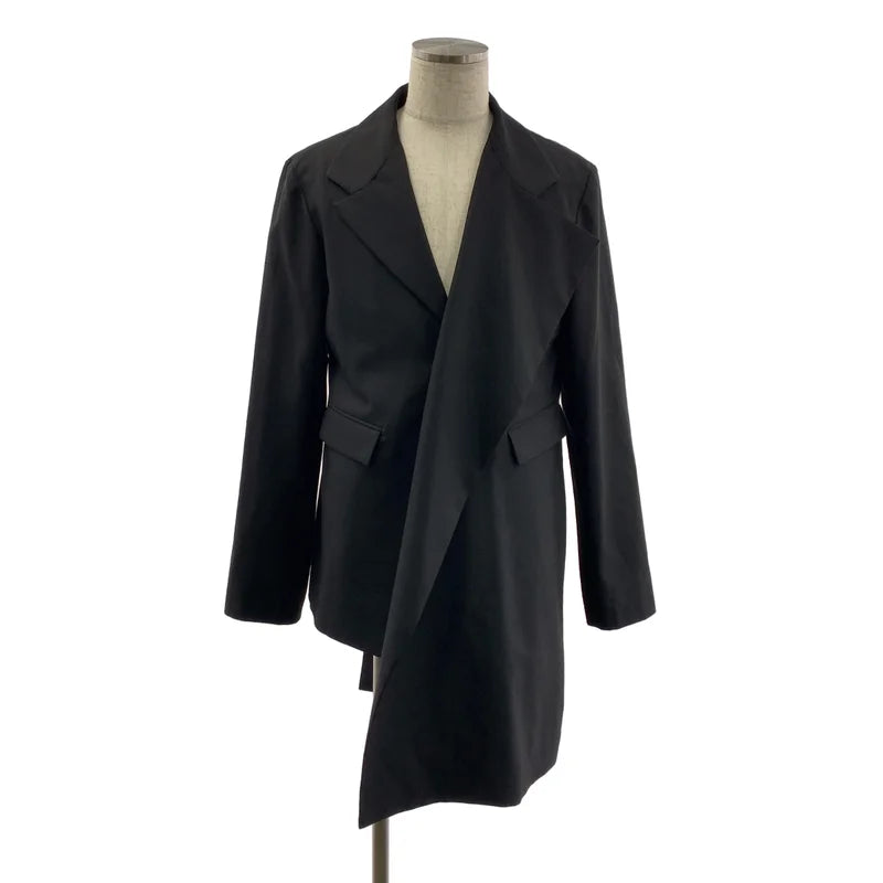 Ground Y グラウンドワイ アシンメトリージャケット ブラック サイズ3 Ground Y / グラウンドワイ | 2023AW | Asymmetric Jacket ウール