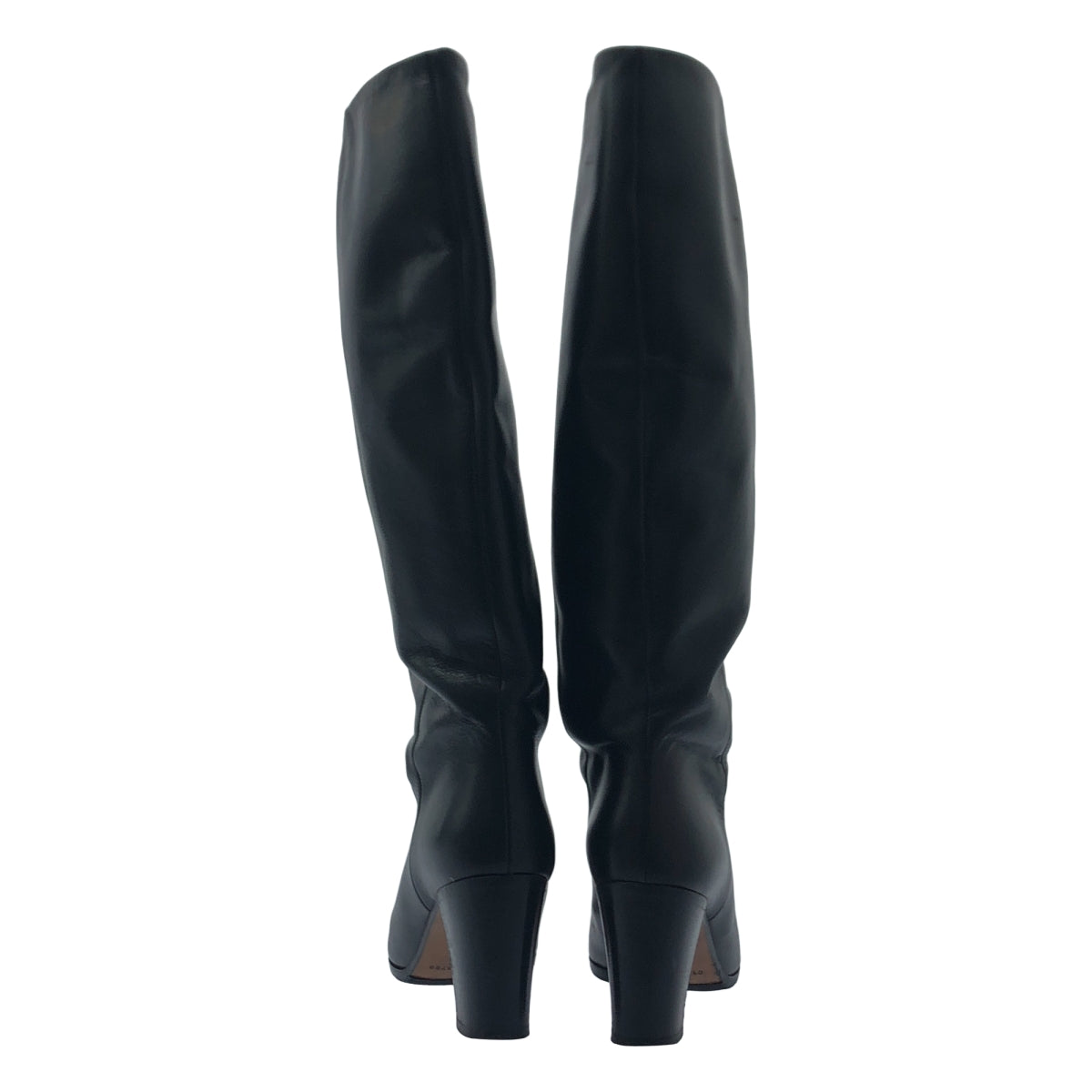 Martin Margiela | 粗跟皮長靴 | 37 | 女款