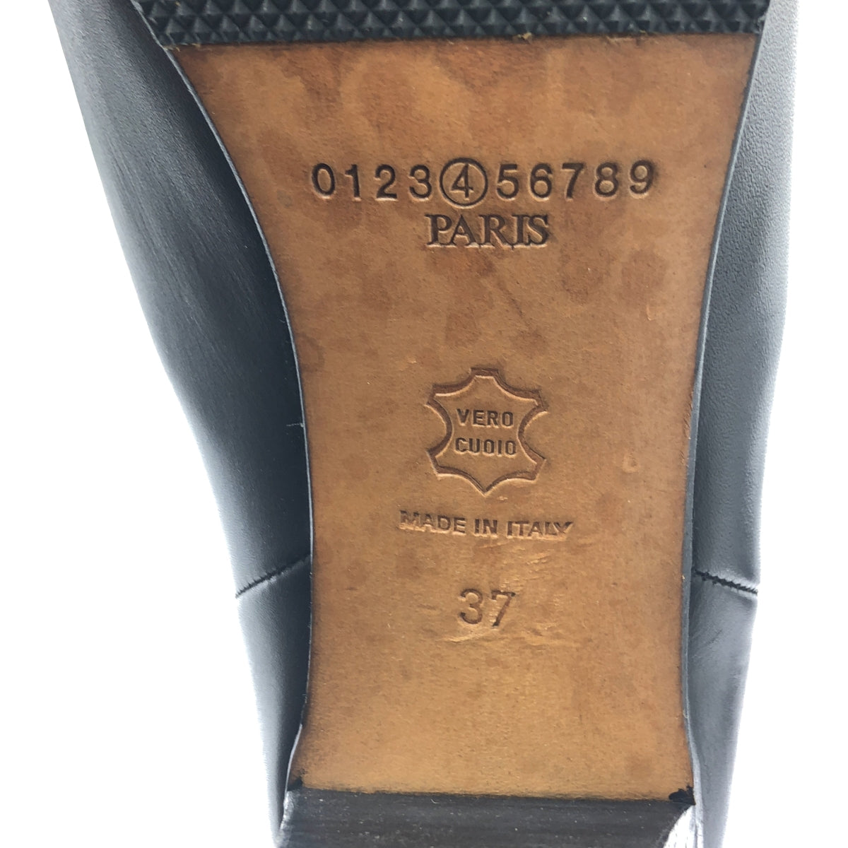 Martin Margiela | 粗跟皮長靴 | 37 | 女款