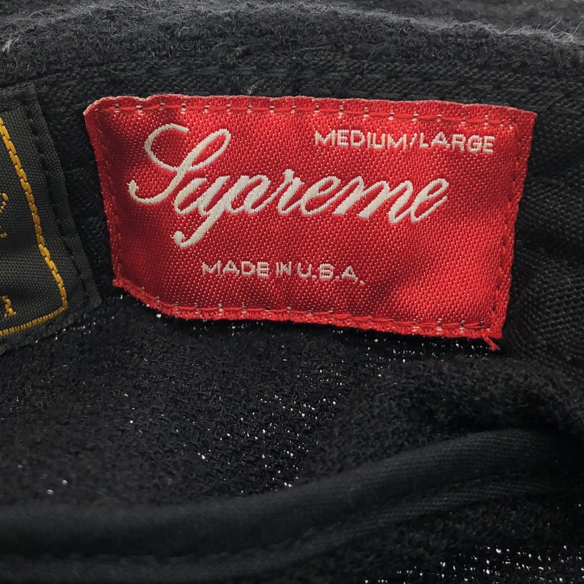 SUPREME / 슈프림 | 2021SS | × Loro Piana / 로로 피아나 Classic Logo Terry Crusher 클래식 로고 테리 크러셔 버킷 모자 | M/L | 블랙 | 남성