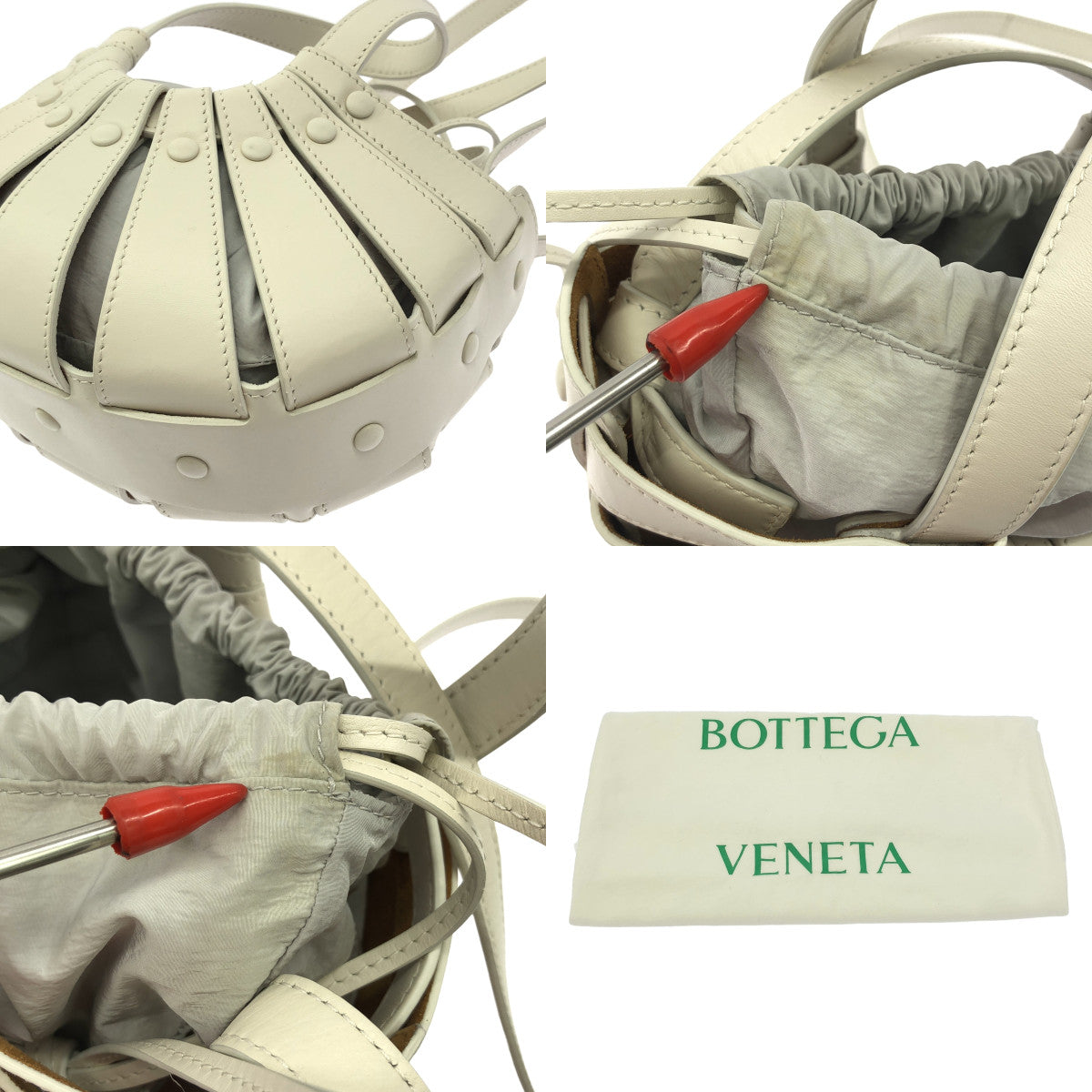 BOTTEGA VENETA / ボッテガヴェネタ | ザ シェル レザー 2way ショルダーバッグ |
