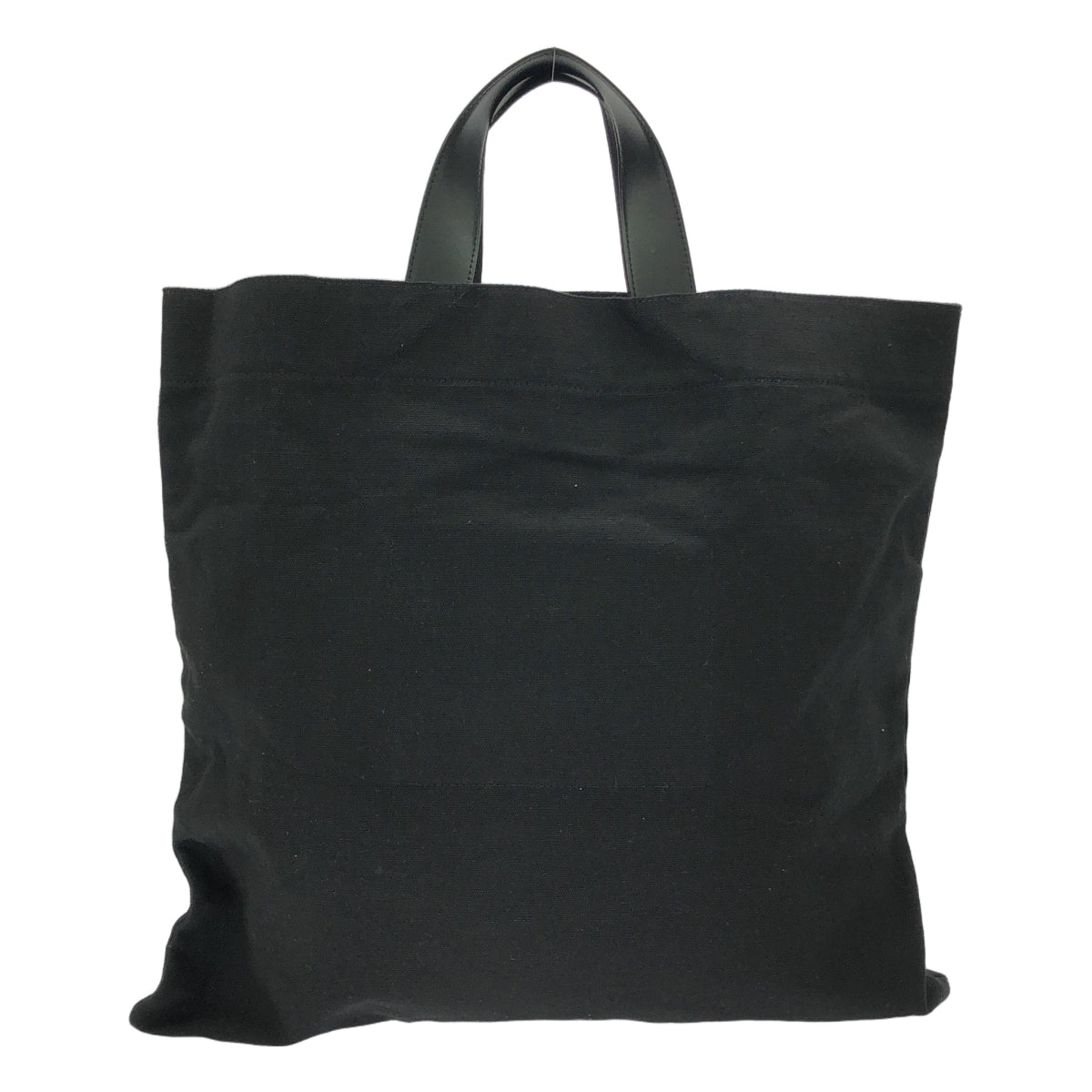 【新品】 JIL SANDER / ジルサンダー | BOOK TOTE キャンバス トートバッグ | ブラック | レディース