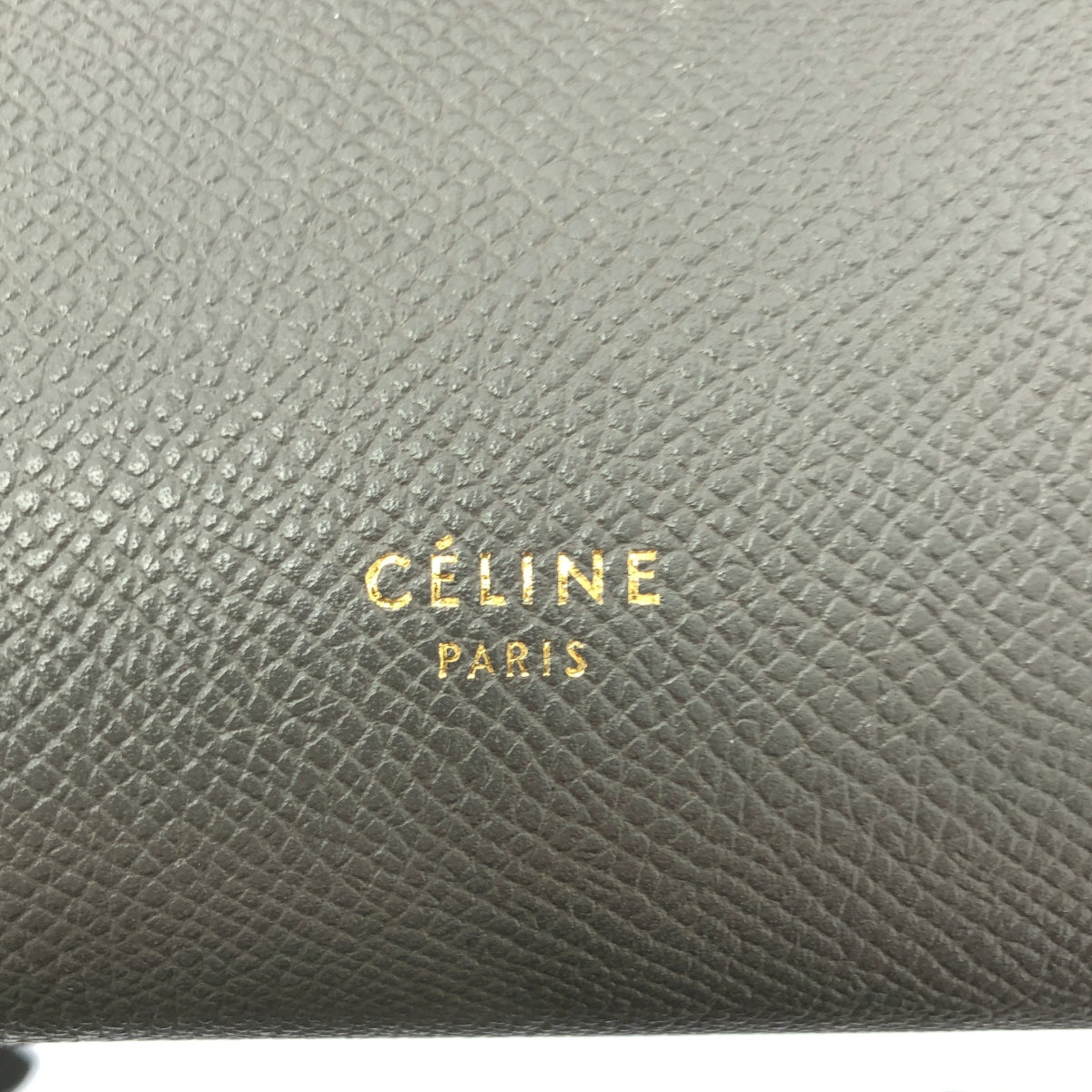 【미품】 CELINE / 셀린느 | MICRO BELT BAG / 2way 숄더 포함 마이크로 벨트 핸드백 | 회색 | 여성