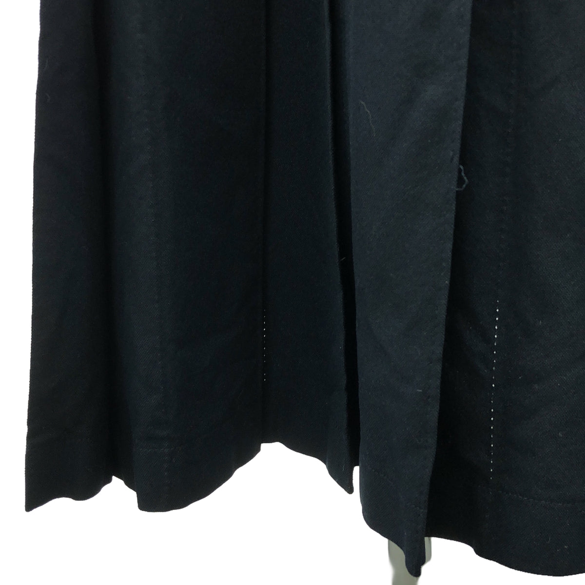 COMME des GARCONS COMME des GARCONS / コムコム | ポリエステル 製品染め ドローストリング ボリューム スカート | S | ダークネイビー | レディース