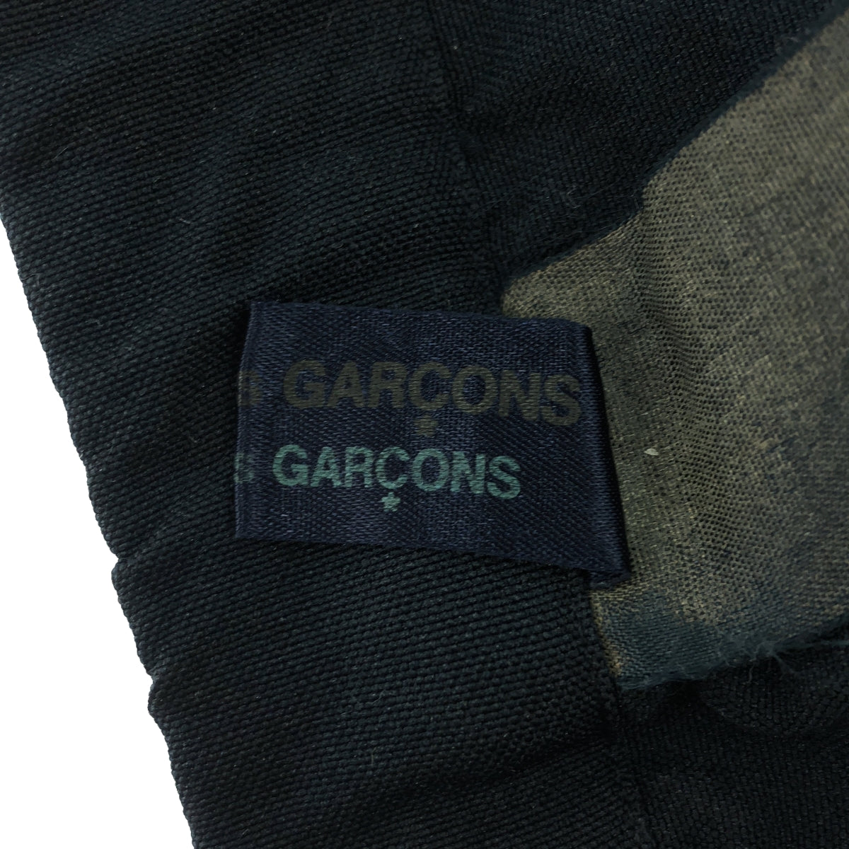 COMME des GARCONS COMME des GARCONS / コムコム | ポリエステル 製品染め ドローストリング ボリューム スカート | S | ダークネイビー | レディース