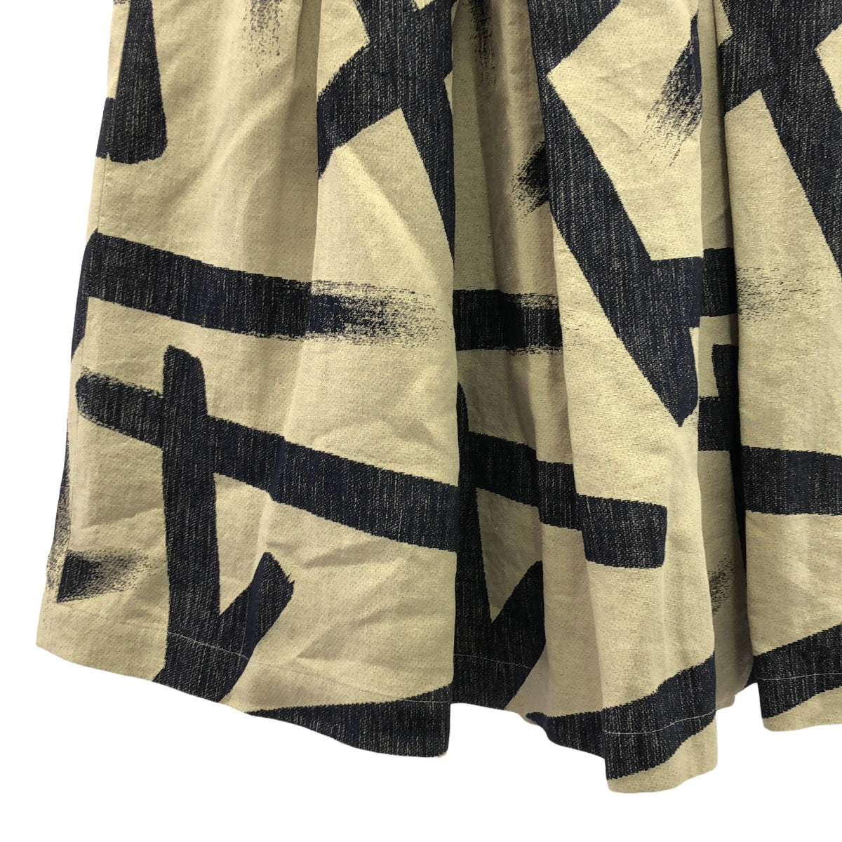 mina perhonen / mina perhonen | 2017SS | motion tuck flare skirt | 38 | women's