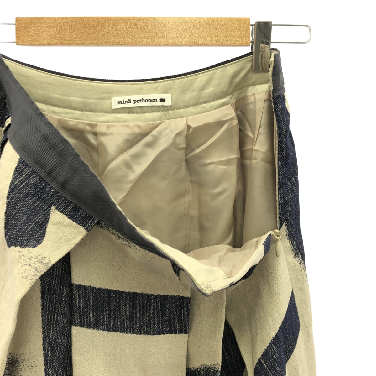 mina perhonen / mina perhonen | 2017SS | motion tuck flare skirt | 38 | women's