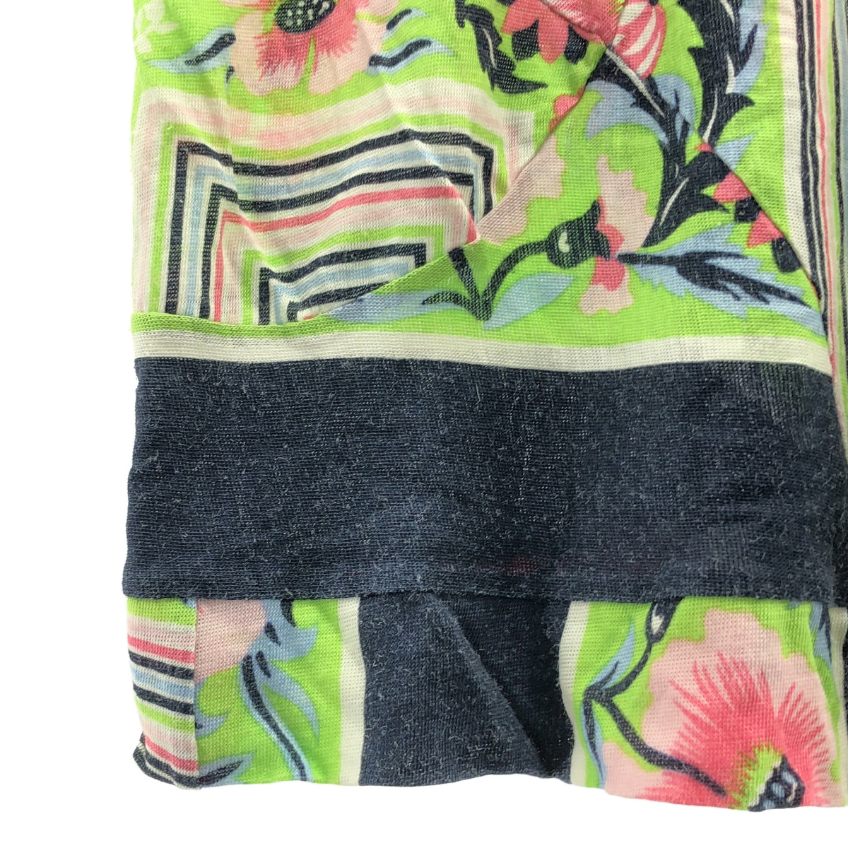 tricot COMME des GARCONS | 2004SS | All-over flower print tank top cut-and-sew |
