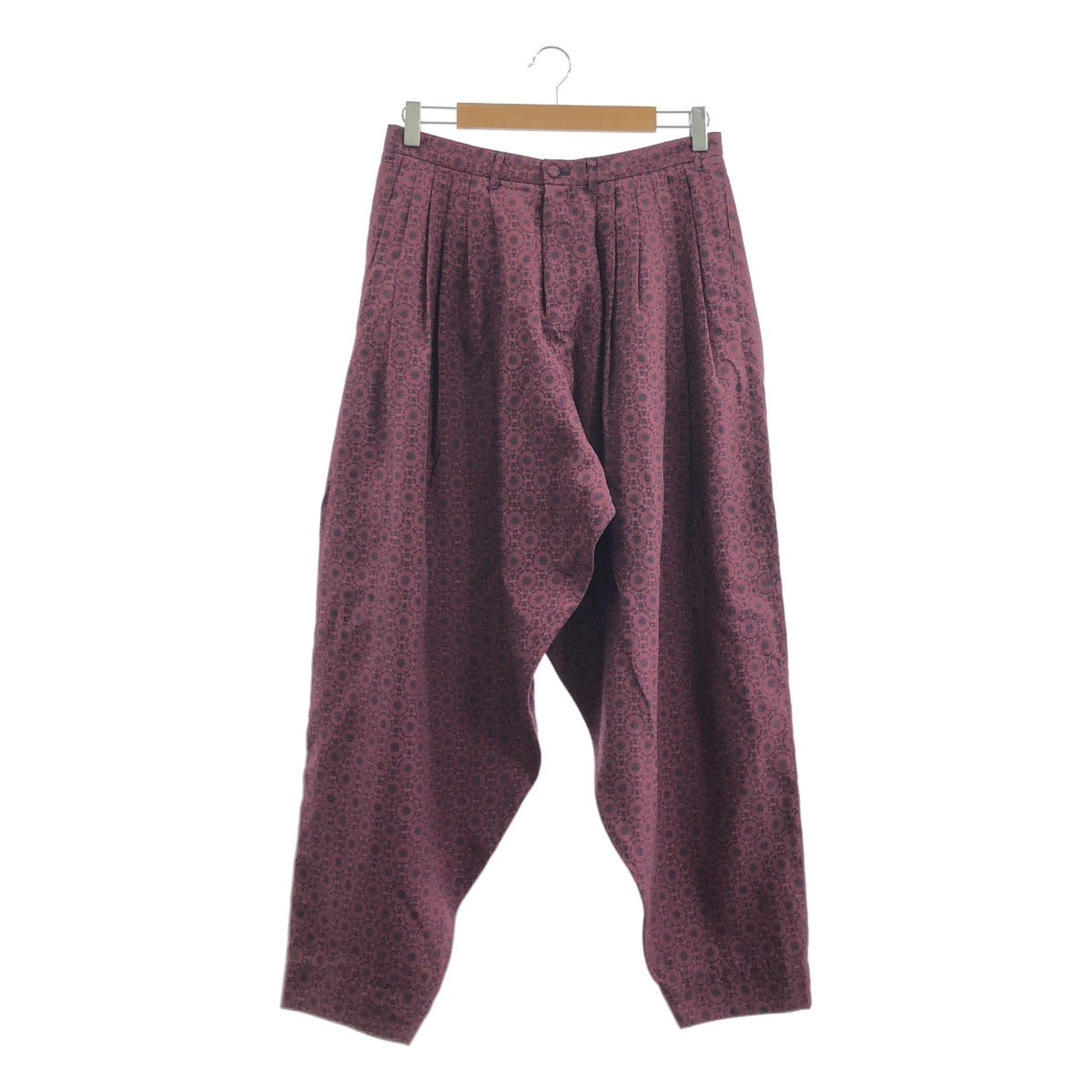 YANTOR / 얀틀 | Geometric 6 tuck Pants 지오메트릭 탁 팬츠 | M |
