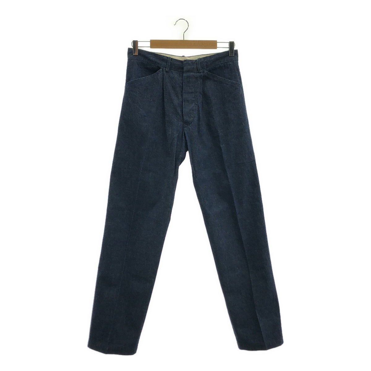 COMOLI / コモリ | 2012SS | タック テーパード デニムパンツ | 1 | メンズ
