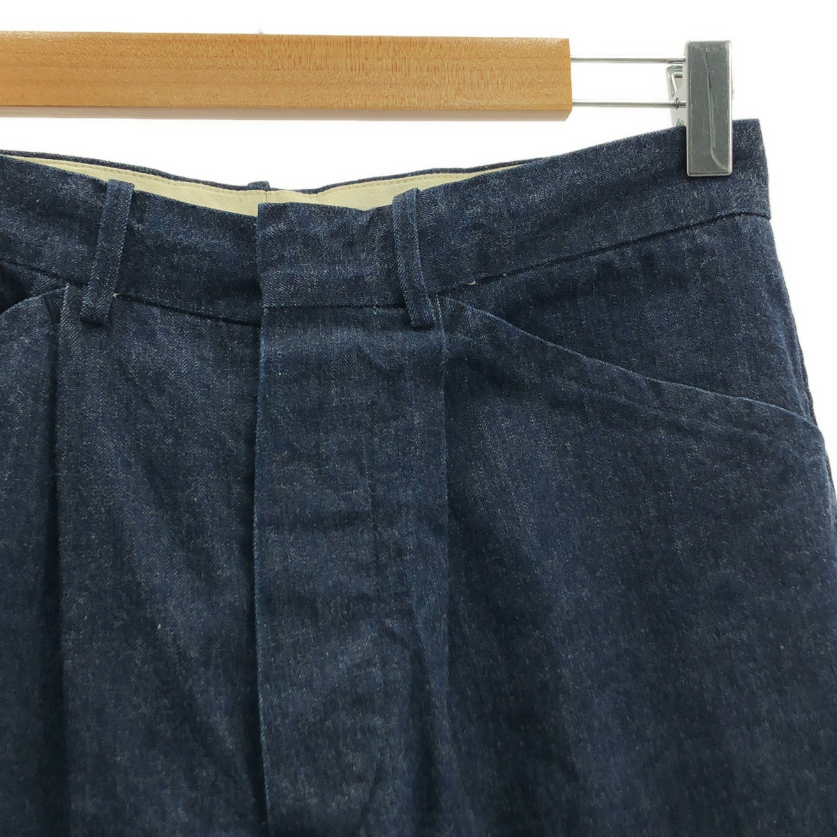 COMOLI / コモリ | 2012SS | タック テーパード デニムパンツ | 1 | メンズ