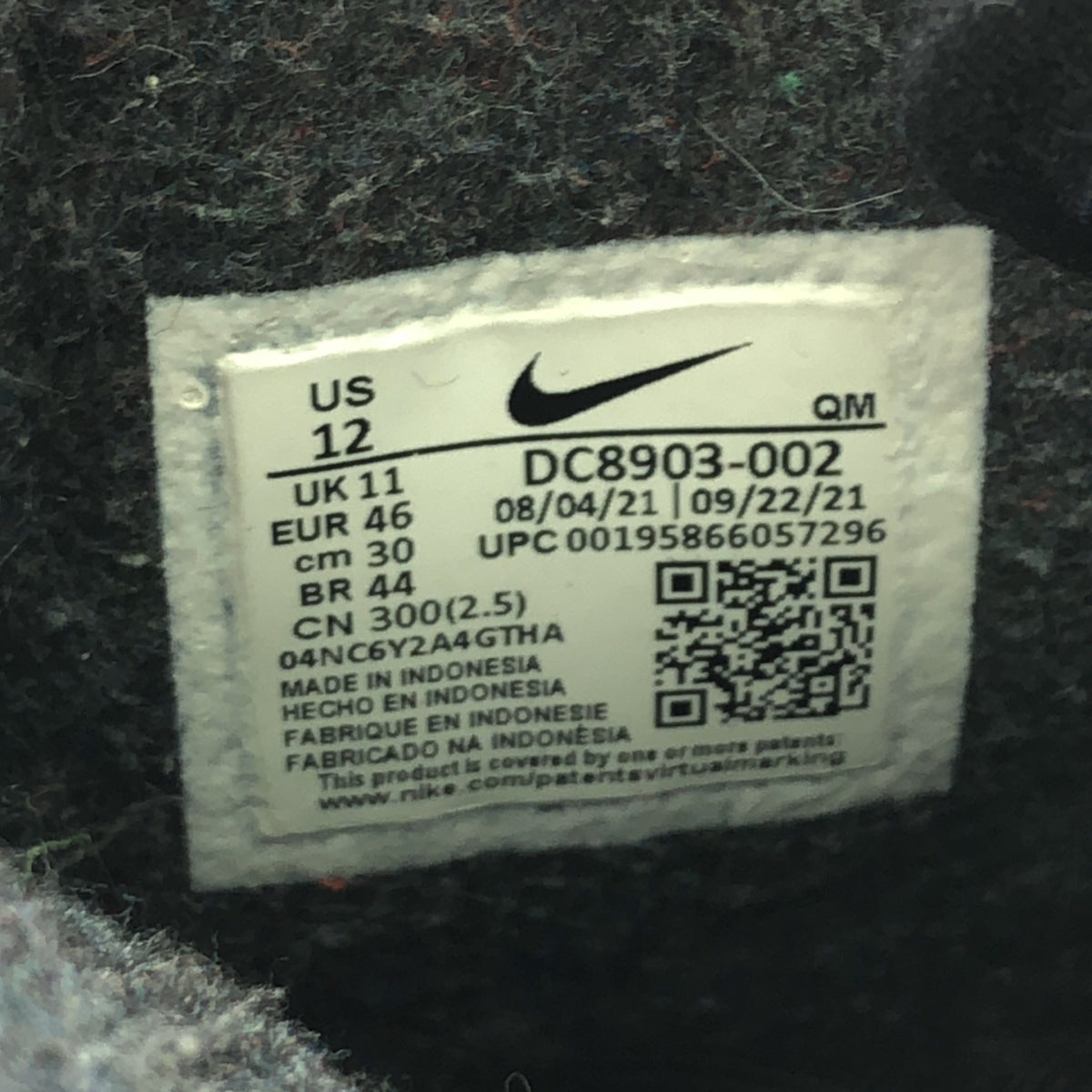 NIKE / 나이키 | 2022 | SB ZOOM BLAZER MID PREMIUM 에스비 블레이저 미드 프리미엄 스니커즈 | 30 | 블랙 | 남성