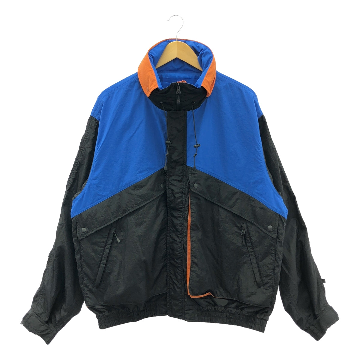 【美品】 DAIWA PIER39 / ダイワピアサーティンナイン | TECH SKIING JACKET ナイロン テックスキーング ジャケット | L | ブラック/ブルー/オレンジ | メンズ