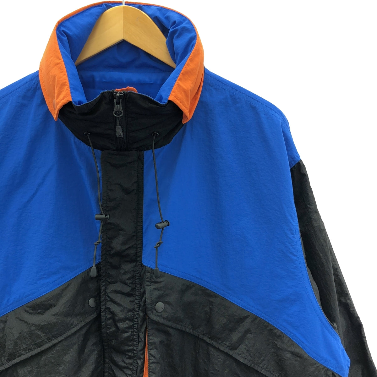 【美品】 DAIWA PIER39 / ダイワピアサーティンナイン | TECH SKIING JACKET ナイロン テックスキーング ジャケット | L | ブラック/ブルー/オレンジ | メンズ